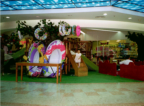 Department store in Wuxi, Kids department.